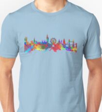 Watercolor art print of the skyline of London Unisex T-Shirt