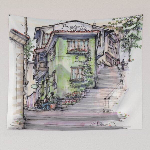 Item preview, Istanbul Turkey Scene designed and sold by Gregg Brown.