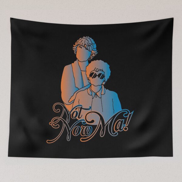 Item preview, Not Now Ma! Sunset designed and sold by SaltLickDesigns.