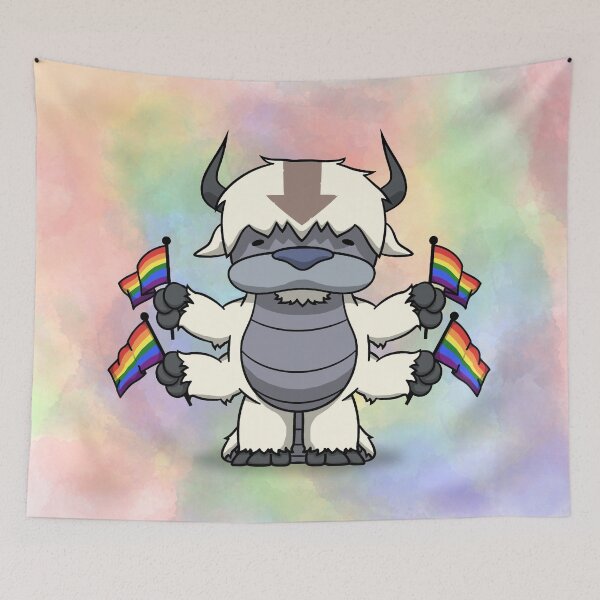 Item preview, Orgulloso bisonte de bandera gay designed and sold by orangeturtle.