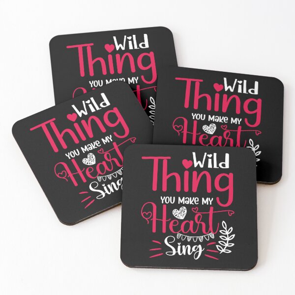 Item preview, Wild Thing You Make My Heart Sing - Cute Valentine's Day Design for Mummy's Little Boy by FanityPrints designed and sold by FanityPrints.