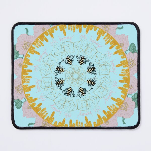 Item preview, Oh Honey Mandala designed and sold by HoneyDoesThat.