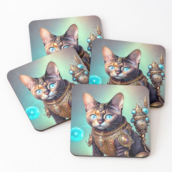 Item preview, Brown Cat in Steampunk Suit designed and sold by Elisabeth Lucas.