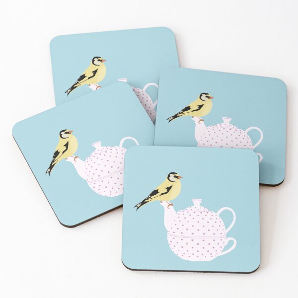 Item preview, Finch & Teapot designed and sold by HoneyDoesThat.