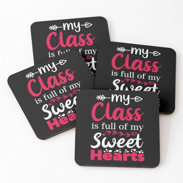Item preview, My Class Is Full Of Sweet Hearts - Cute  Valentine's Day Design for Teachers by FanityPrints designed and sold by FanityPrints.