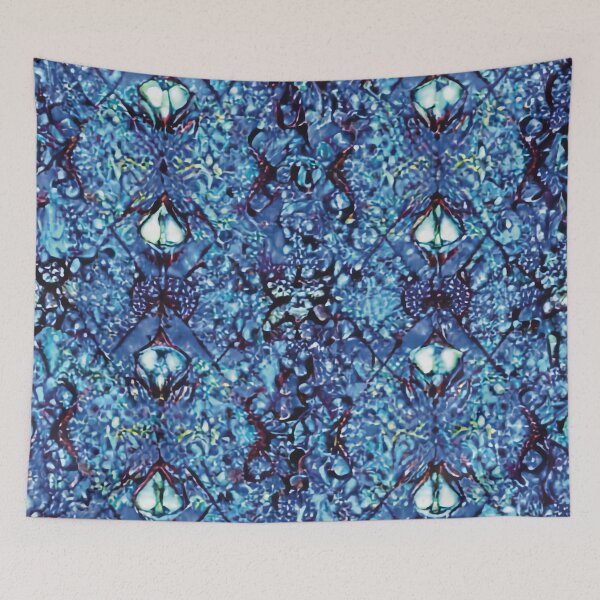 Item preview, Blue abstract designed and sold by CallaCoralia.
