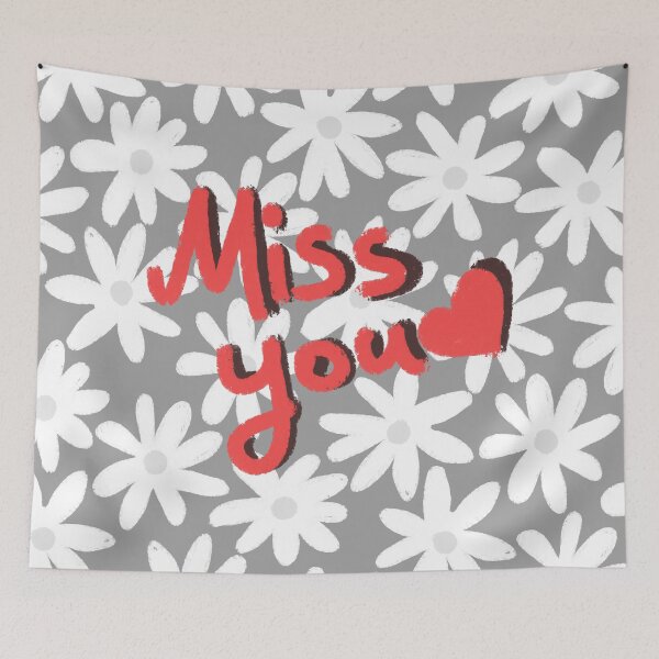 Item preview, Miss you daisies designed and sold by pinkyfish1010.
