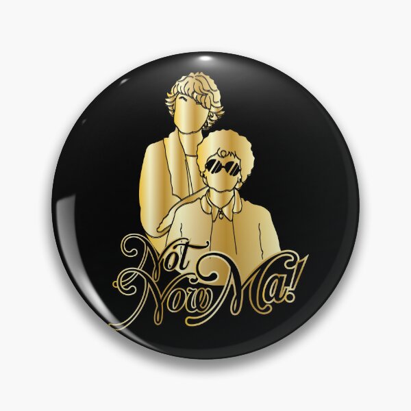 Item preview, Not Now Ma! Gold designed and sold by SaltLickDesigns.