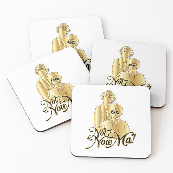 Item preview, Not Now Ma! Gold designed and sold by SaltLickDesigns.