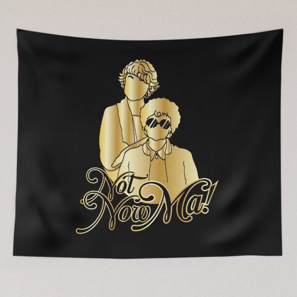 Item preview, Not Now Ma! Gold designed and sold by SaltLickDesigns.