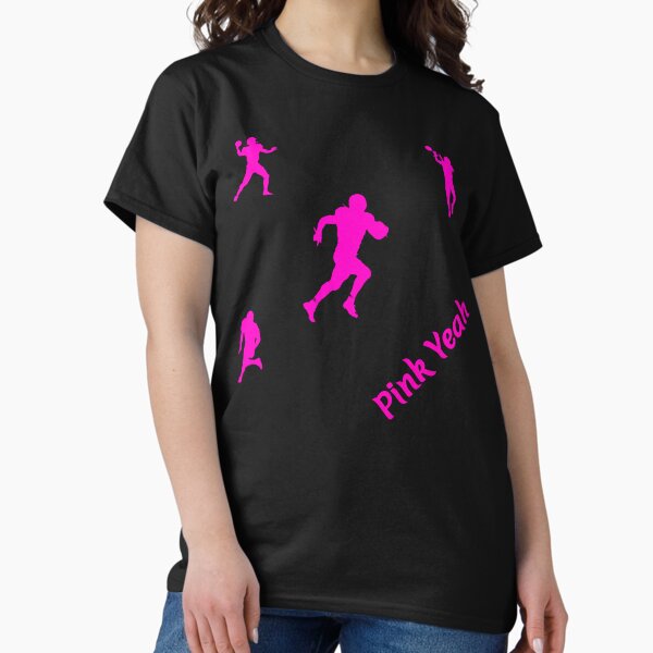 Vista previa del artículo con la obra «Patrón de jugador de fútbol - Pink Yeah», diseñado y vendido por Pink  Yeah.