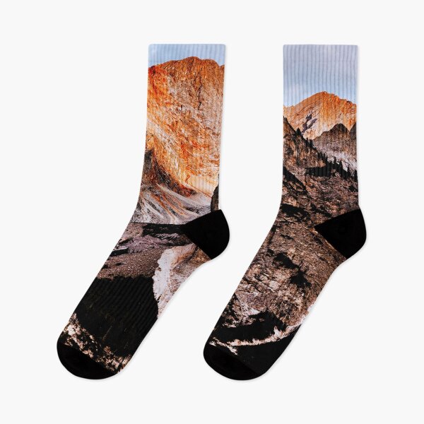 Item preview, mountains with a bright sky designed and sold by murielsfaith.