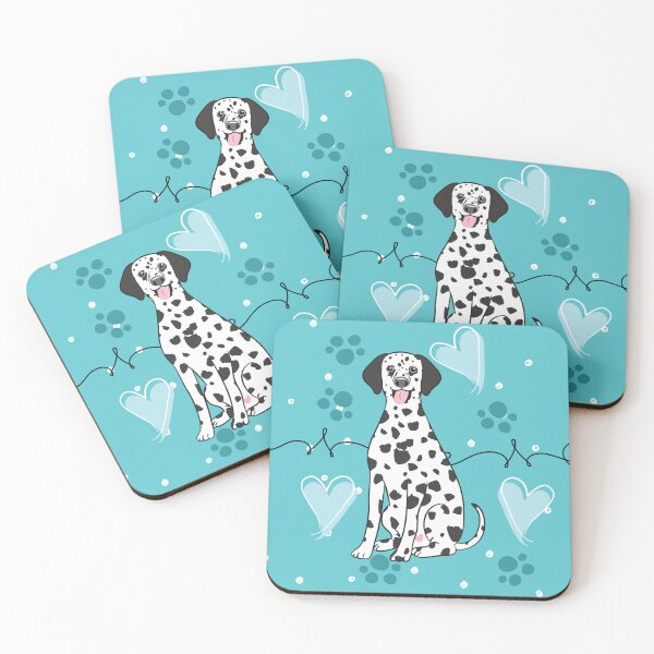 Item preview, LOVE Dalmatian - Black and White 2 designed and sold by Lulupainting.