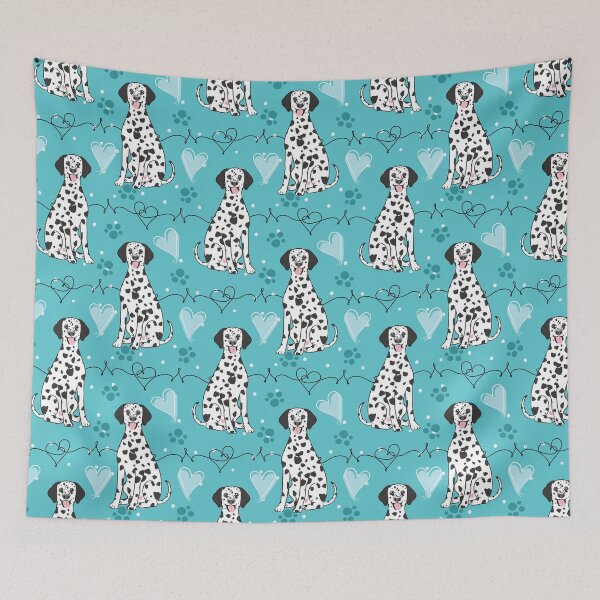 Item preview, LOVE Dalmatian - Black and White 2 designed and sold by Lulupainting.