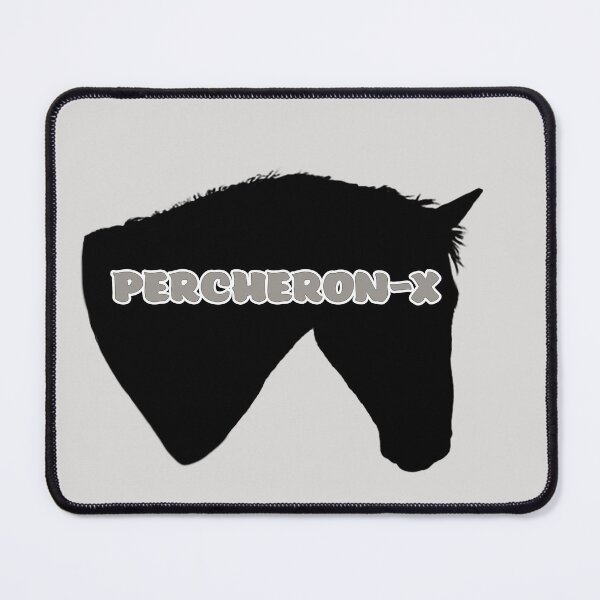 Item preview, Percheron X Horse Head Silhouette   designed and sold by Baymare.