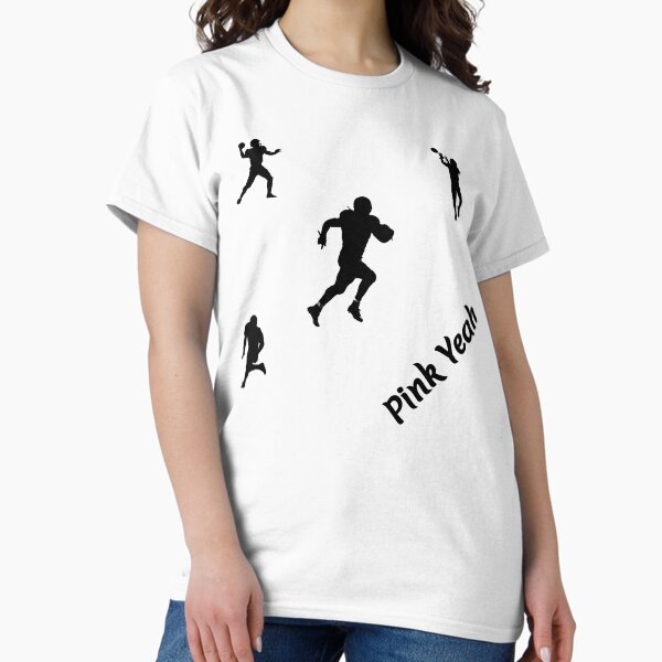 Vista previa del artículo con la obra «Patrón de jugador de fútbol - Pink Yeah», diseñado y vendido por Pink  Yeah.