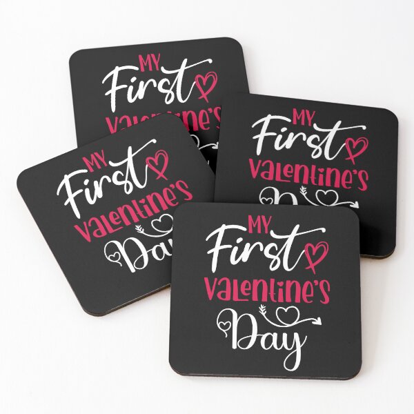 Item preview, My First Valentine's Day - Cute Valentine's Day Design for Babies by FanityPrints designed and sold by FanityPrints.