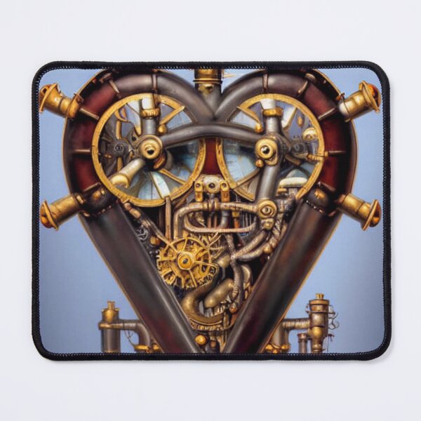 Item preview, Steampunk mechanical heart designed and sold by Dendros-Studio.