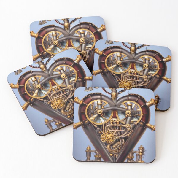 Item preview, Steampunk mechanical heart designed and sold by Dendros-Studio.