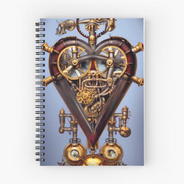 Item preview, Steampunk mechanical heart designed and sold by Dendros-Studio.