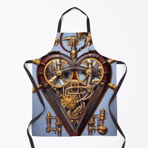 Item preview, Steampunk mechanical heart designed and sold by Dendros-Studio.