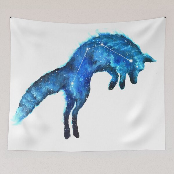 Artikelvorschau, Leaping Space Fox / Doppelbelichtung Fox entworfen und verkauft von TheMindBlossom.