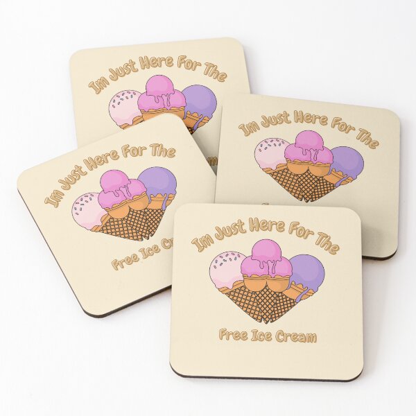 Item preview, Im just here for the free ice cream designed and sold by We Grow.