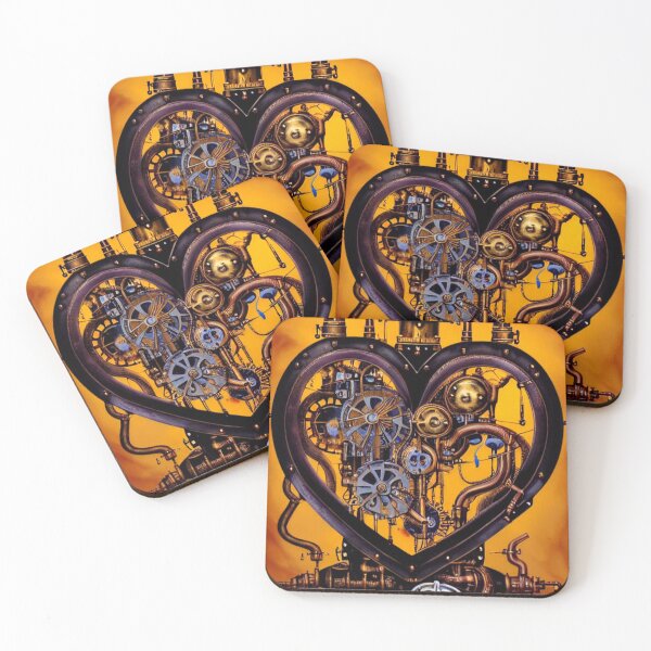 Item preview, Steampunk mechanical heart designed and sold by Dendros-Studio.