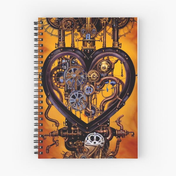 Item preview, Steampunk mechanical heart designed and sold by Dendros-Studio.