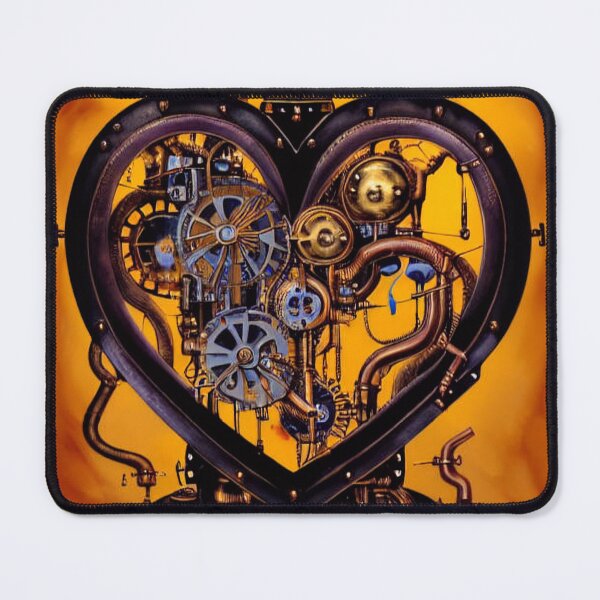 Item preview, Steampunk mechanical heart designed and sold by Dendros-Studio.