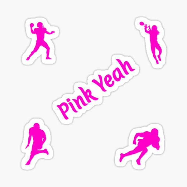 Vista previa del artículo con la obra «Patrón de jugador de fútbol - Pink Yeah», diseñado y vendido por Pink  Yeah.