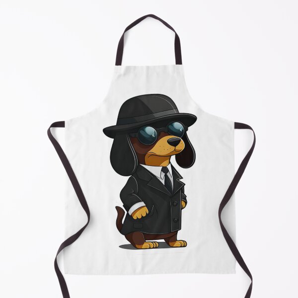 Item preview, Dachshund Detective designed and sold by SilverAndGolden.