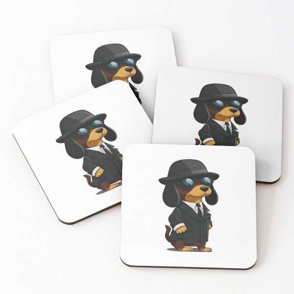 Item preview, Dachshund Detective  designed and sold by SilverAndGolden.
