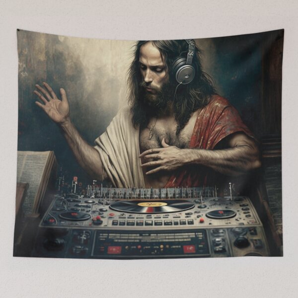 Item preview, Jesus is my DJ designed and sold by Plumtree81.