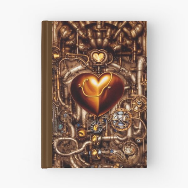 Item preview, Steampunk mechanical heart designed and sold by Dendros-Studio.
