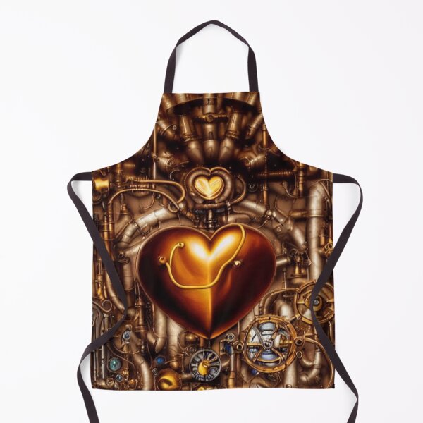 Item preview, Steampunk mechanical heart designed and sold by Dendros-Studio.