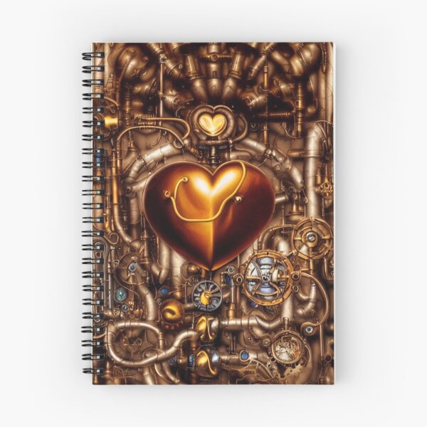 Item preview, Steampunk mechanical heart designed and sold by Dendros-Studio.