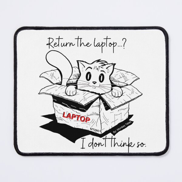 Item preview, Return the laptop...? designed and sold by MonkeyTales.