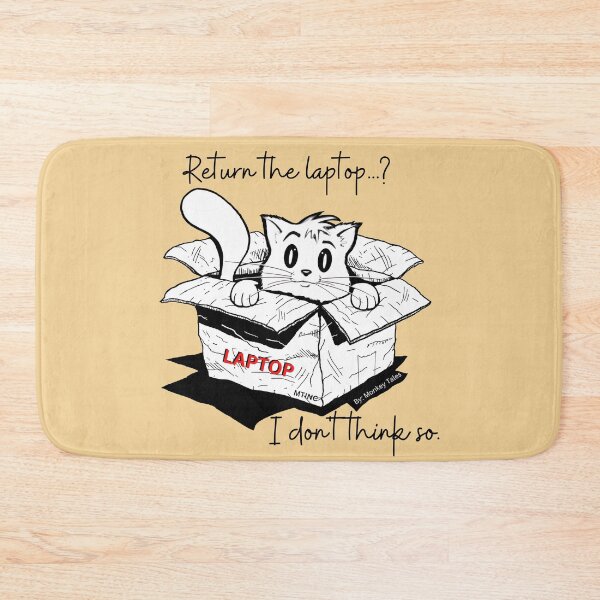 Item preview, Return the laptop...? designed and sold by MonkeyTales.