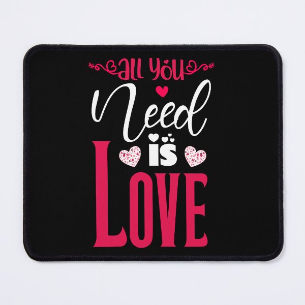 Item preview, All You Need Is Love - Cute  Valentine's Day Design for Couples by FanityPrints designed and sold by FanityPrints.
