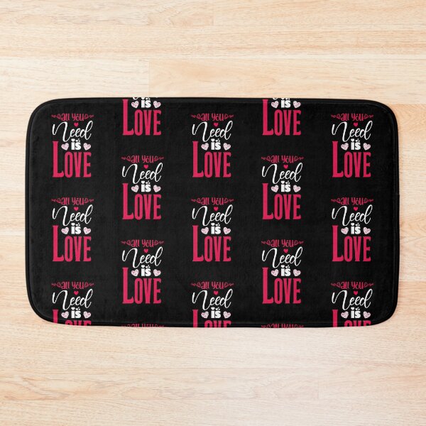 Item preview, All You Need Is Love - Cute  Valentine's Day Design for Couples by FanityPrints designed and sold by FanityPrints.