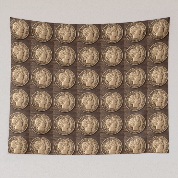 Item preview, 1903 Barber Dime designed and sold by coinsxcrochet.