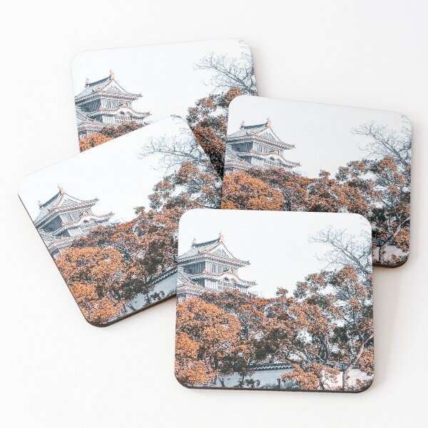 Item preview, Glimpse of Osaka Castle designed and sold by alexandraslmtn.