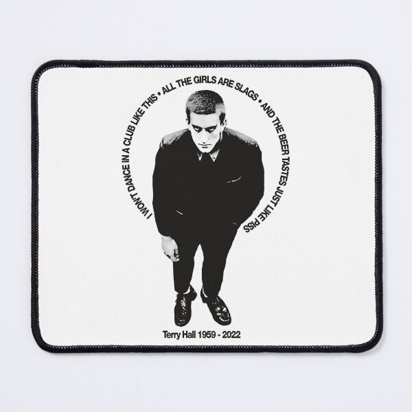 Artikelvorschau, Terry Hall 1959 - 2022 entworfen und verkauft von AduhMamaes.