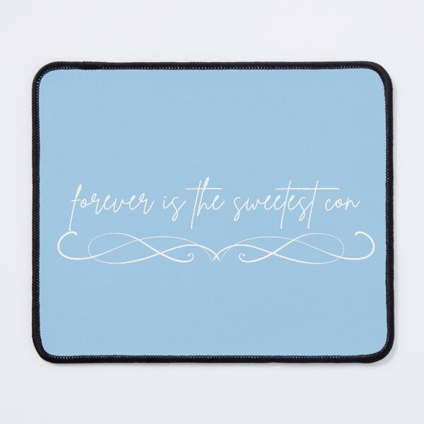 Item preview, Forever is the Sweetest Con Taylor (White Lettering) designed and sold by Little Owlet Art.