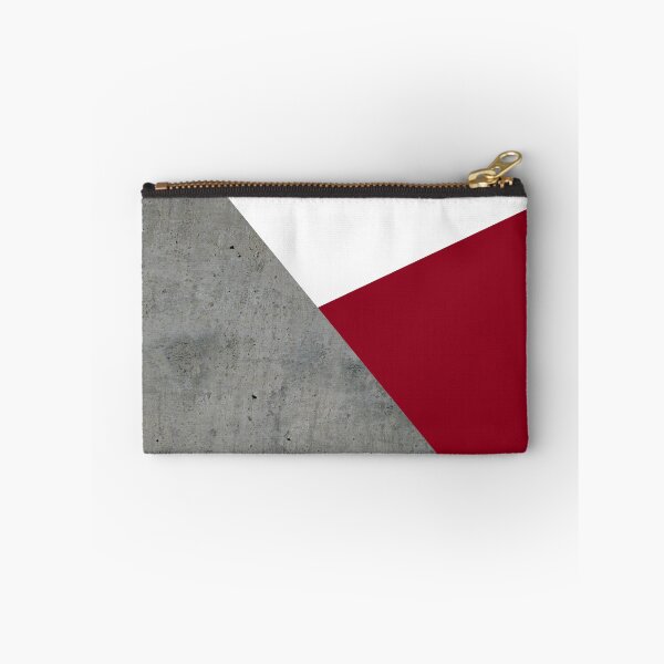Item preview, Concrete grey and burgundy red geometric background designed and sold by by-jwp.
