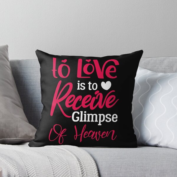 Item preview, To Love Is To Receive  - Cute  Valentine's Day Design for Couples by FanityPrints designed and sold by FanityPrints.