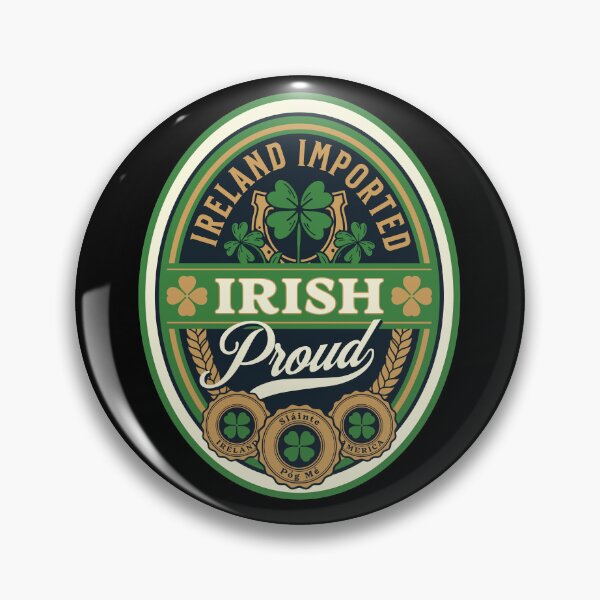 Item preview, ST. PATRICK'S DAY IMPORTED IRISH PROUD Ireland Seal designed and sold by ej-sulu.