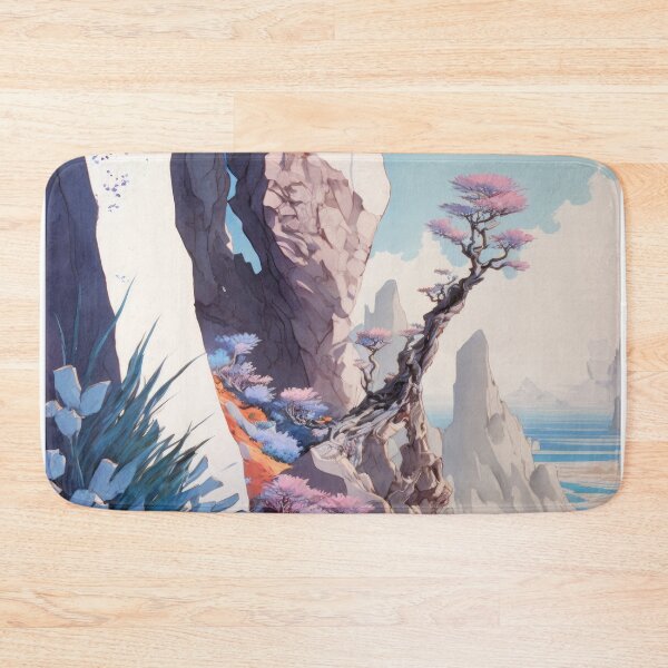 Item preview, Morning Light on the Alien Cliff designed and sold by riquishop.
