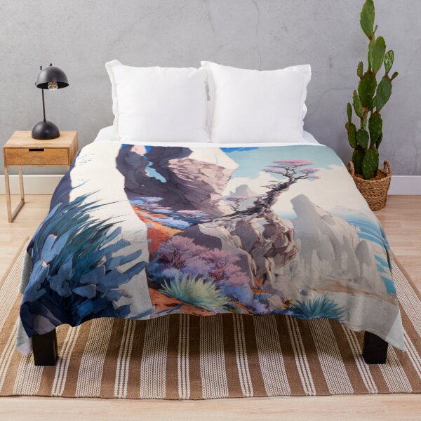 Item preview, Morning Light on the Alien Cliff designed and sold by riquishop.